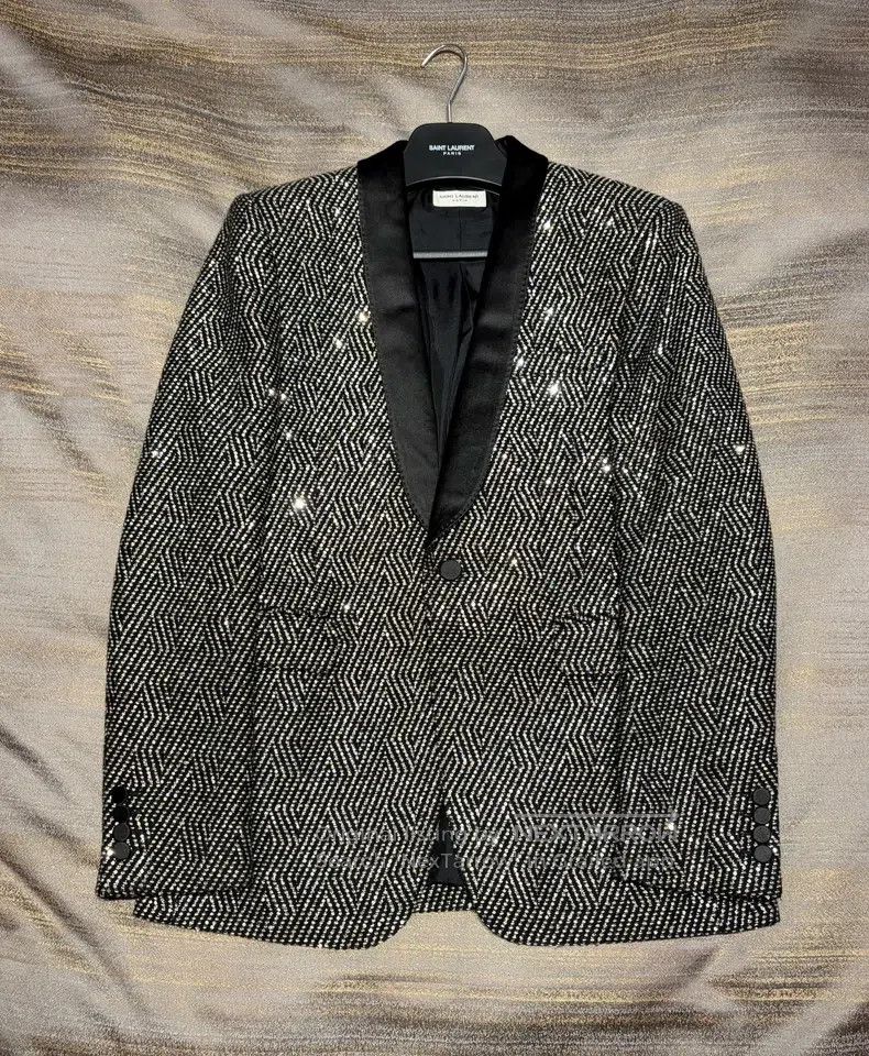 Saint Laurent Paris Saint Laurent Paris Studded Beaded Suit Size US M / EU 48-50 / 2 - 1 Thumbnail