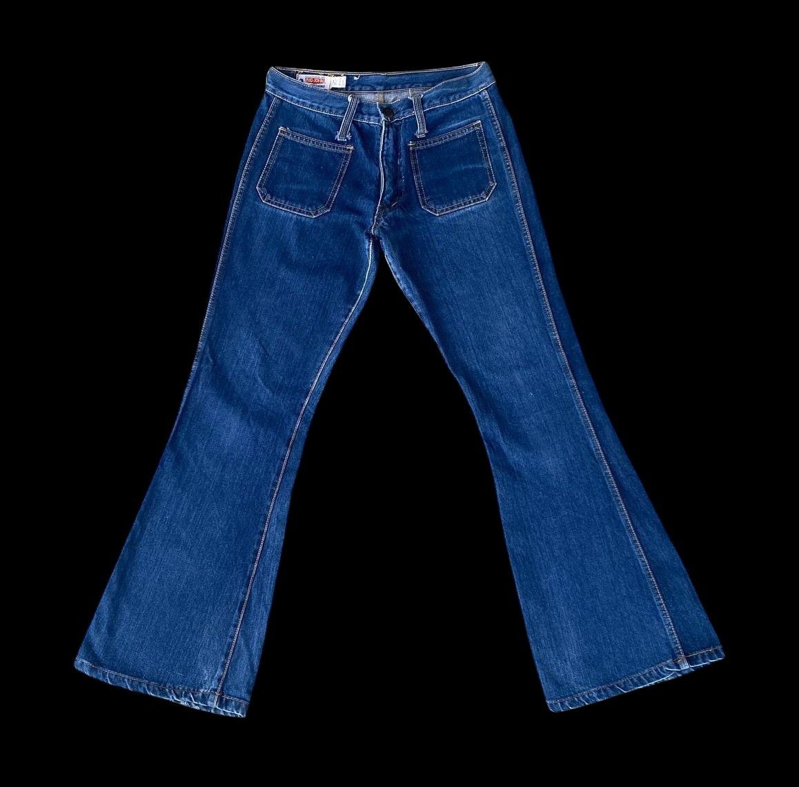 Big John FLARED W29X29.5" VINTAGE BIGJOHN BUSHPANT BOOTCUT ZIP TALON Size US 29 - 2 Thumbnail