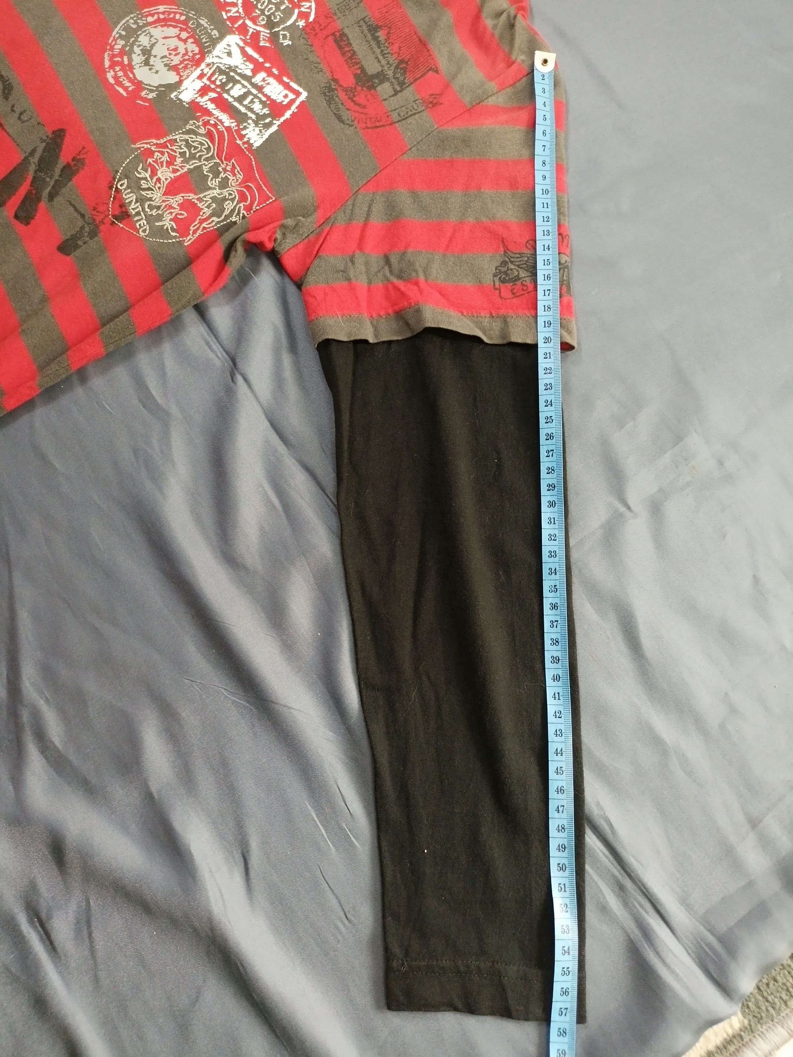 If Six Was Nine × Japanese Brand Design United Double Layers Long Sleeve Stripe Size US L / EU 52-54 / 3 - 10 Thumbnail