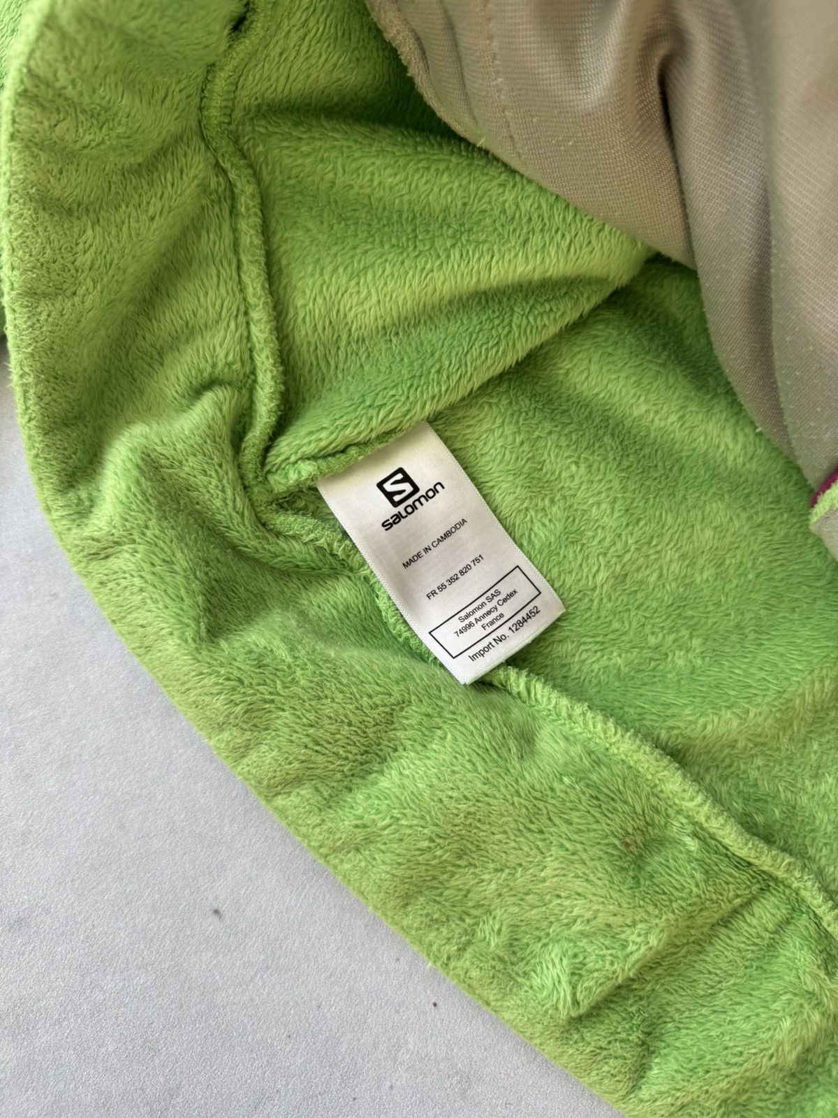 Salomon Salomon Fleece Jacket Grinch Size L / US 10 / IT 46 - 8 Thumbnail