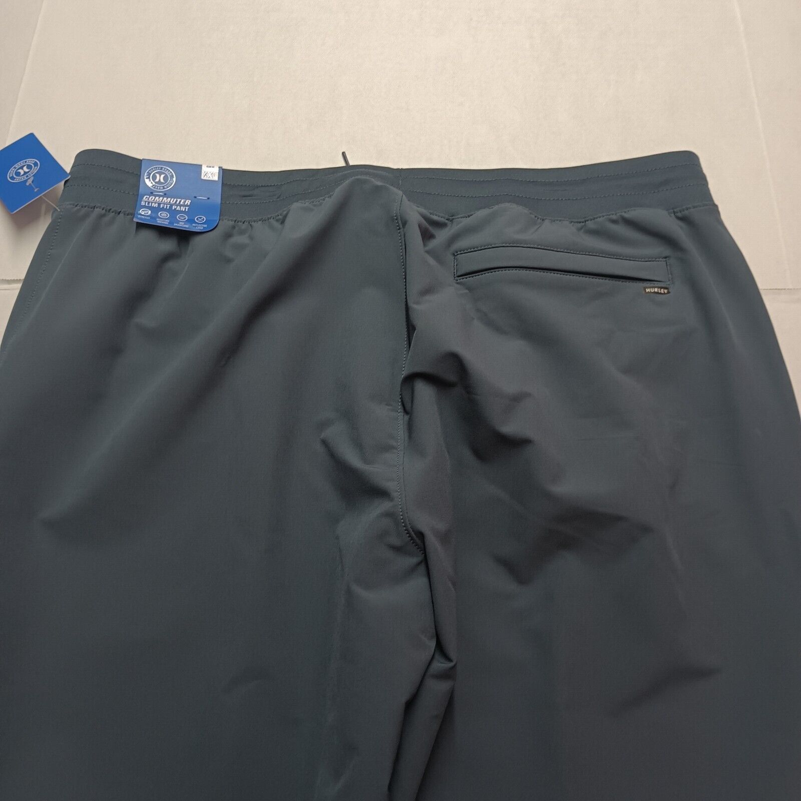 Hurley Hurley Commuter Pants Men's 2XL Blue Slim Tapered Stretch Size US 40 / EU 56 - 11 Thumbnail