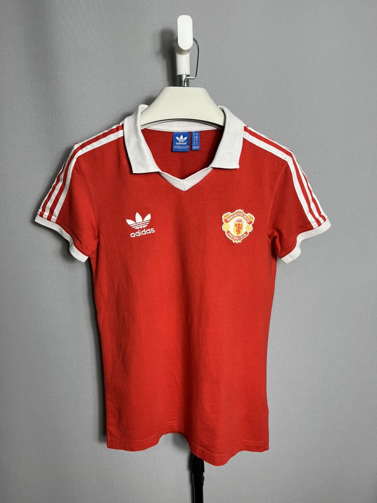 Adidas Manchester United 1980 1982 Home Shirt Soccer Jersey Adidas Size US S / EU 44-46 / 1 - 1 Thumbnail