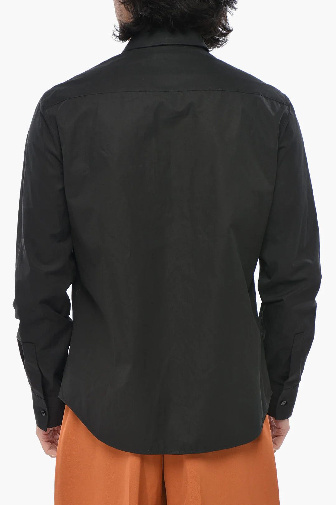 Off-White og1mm0526 Poplin Shirt in Black Size US L / EU 52-54 / 3 - 2 Thumbnail