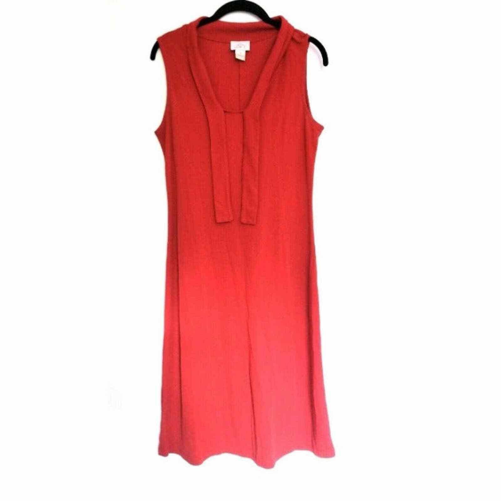 Ann Taylor Burnt Orange Ann Taylor LOFT Dress Size 4 Womens Ladies Slee Size S / US 4 / IT 40 - 1 Thumbnail