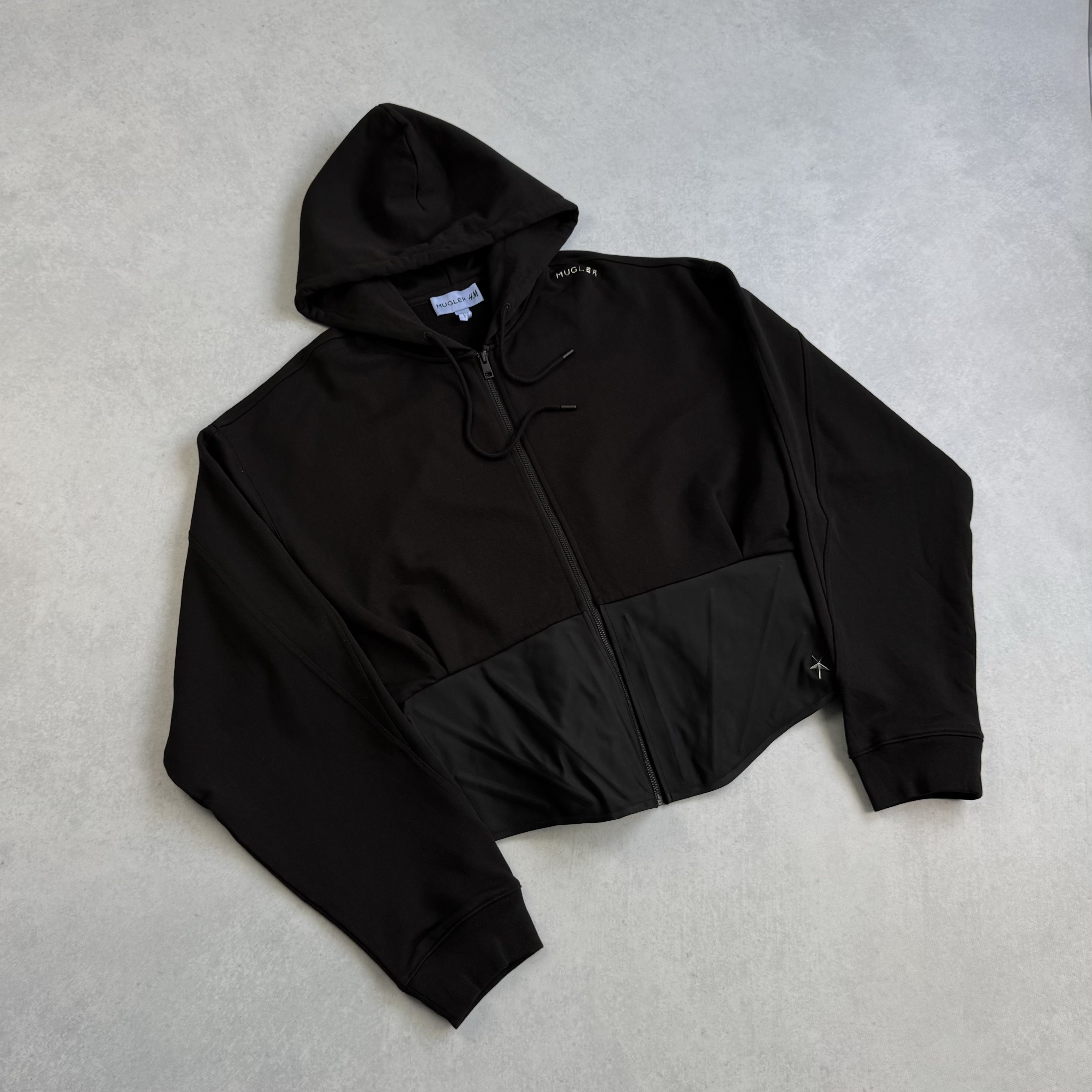 H&M × Mugler × Thierry Mugler SS23 MUGLER x H&M CORSET WAIST FULL ZIP HOODIE Size US XL / EU 56 / 4 - 2 Thumbnail