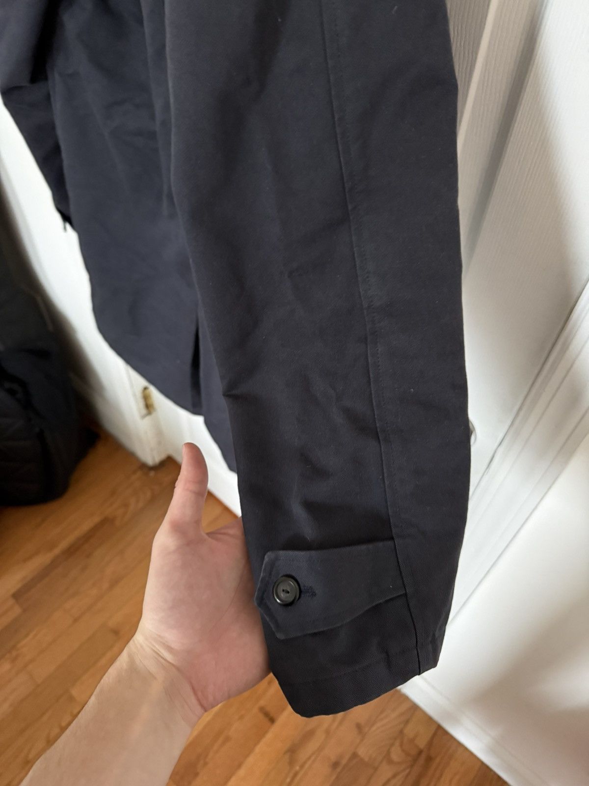 A.P.C. A.P.C. Hooded Spring Jacket / Mac Navy Size M Size US M / EU 48-50 / 2 - 3 Thumbnail