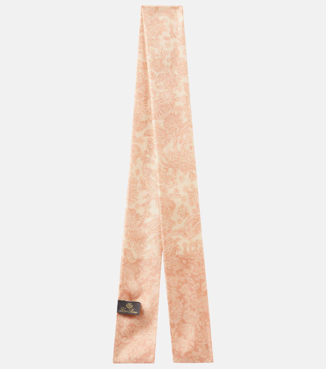 o1srvl11e0325 FAN9388 Size: OS / Scarf in Ivory & Orange