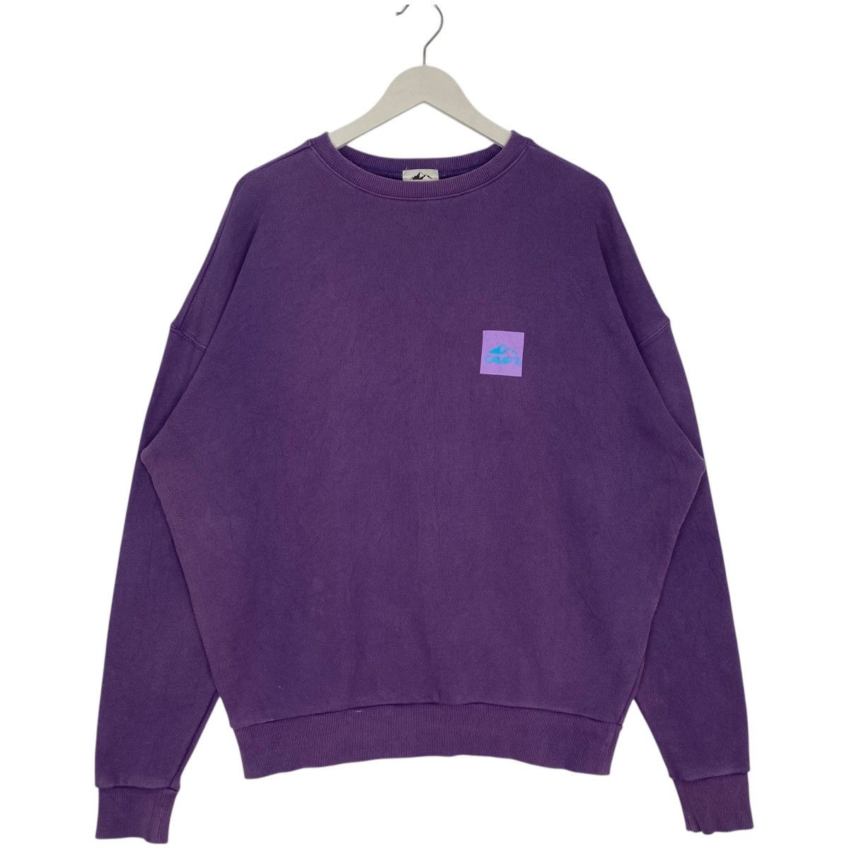 Vintage Vintage Camp7 Sweatshirt Crewneck Big Logo Back Hit Purple Size US M / EU 48-50 / 2 - 1 Thumbnail