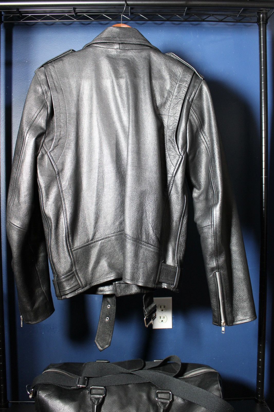 Oree New York BLACK BIKER JACKET Size US S / EU 44-46 / 1 - 2 Thumbnail