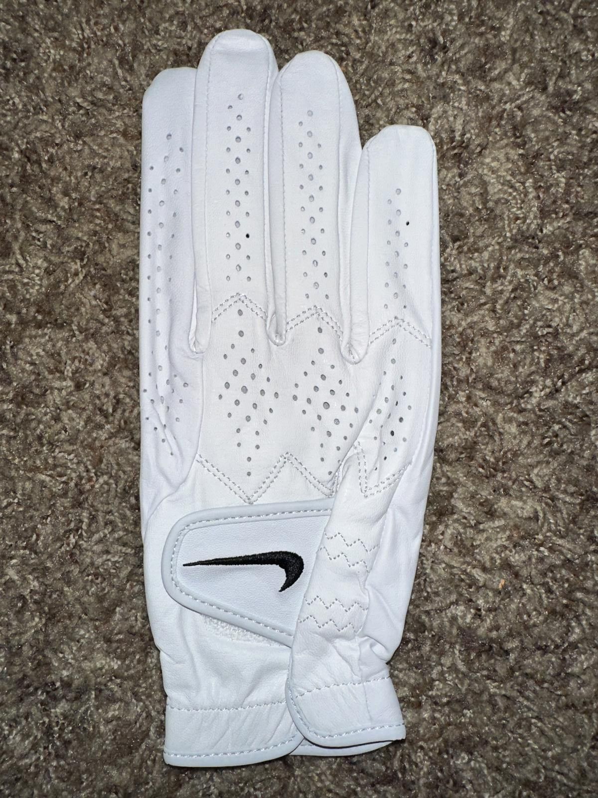 Nike Nike Tour Classic IV Golf Glove for Mens Right Hand White Size ONE SIZE - 5 Thumbnail