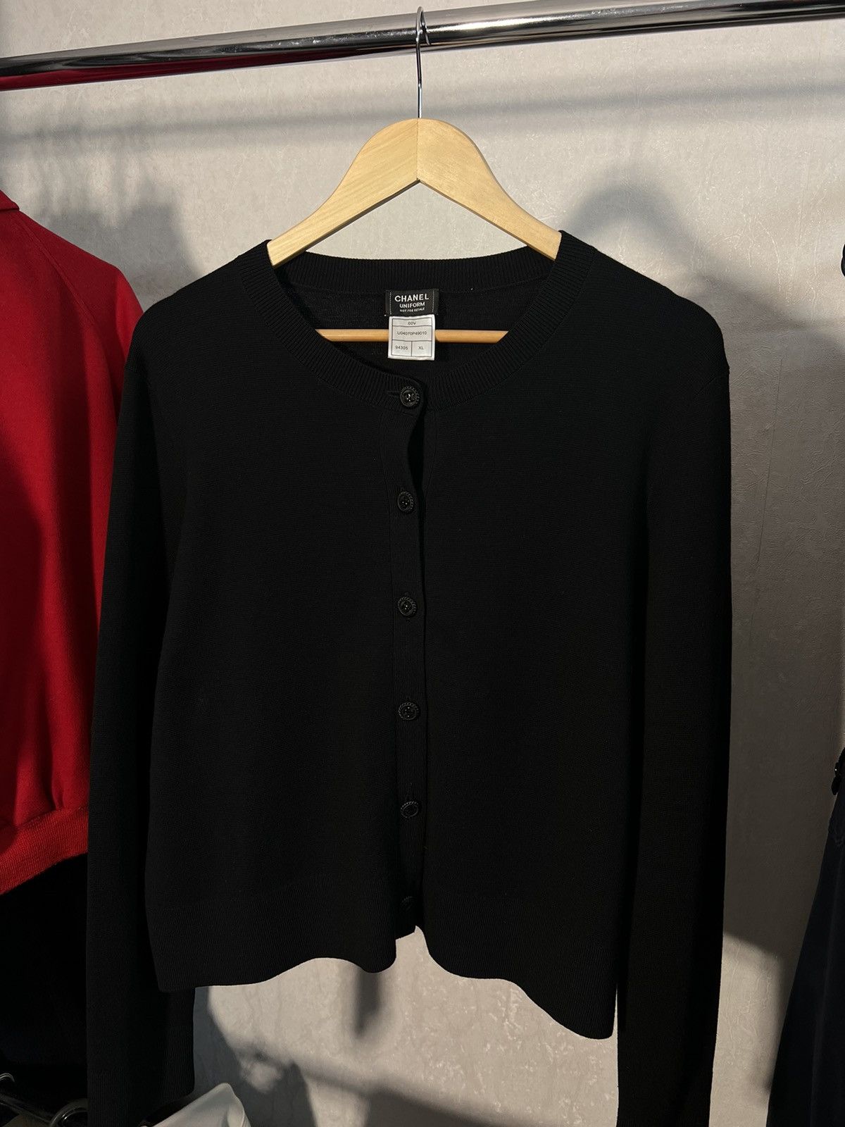 Chanel Chanel Uniform Cardigan Wool Buttons Vintage | Grailed