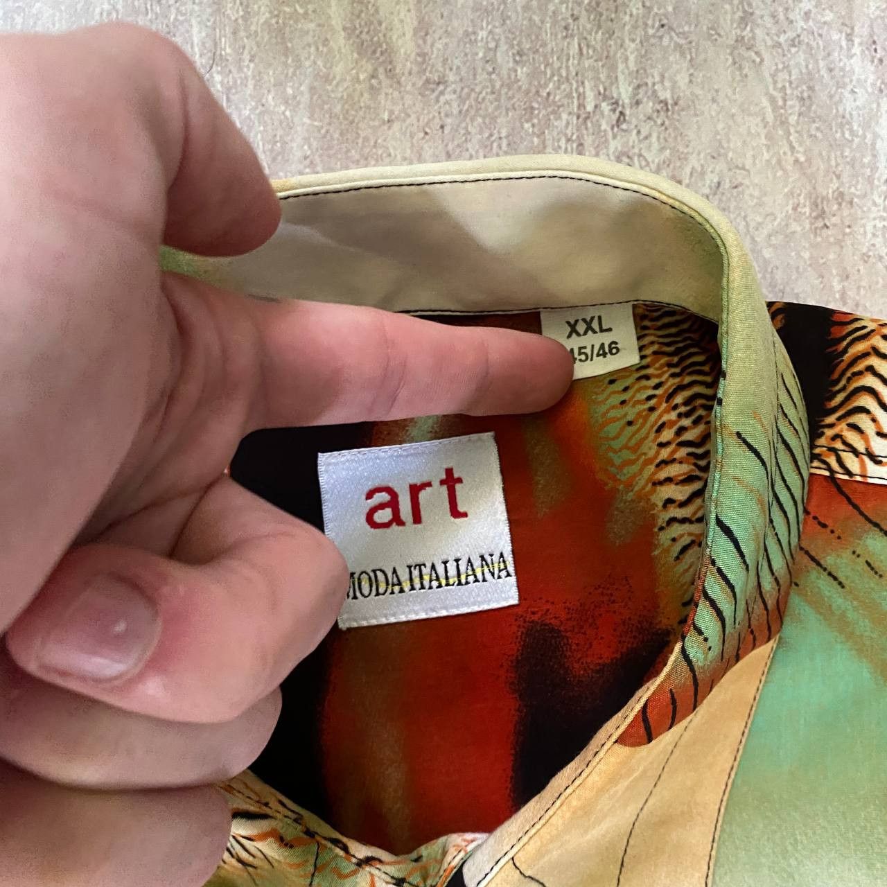 Vintage VINTAGE 90S AMAZING CRAZY SHIRT ART STREET FASHION STYLE 320 Size US XXL / EU 58 / 5 - 3 Thumbnail