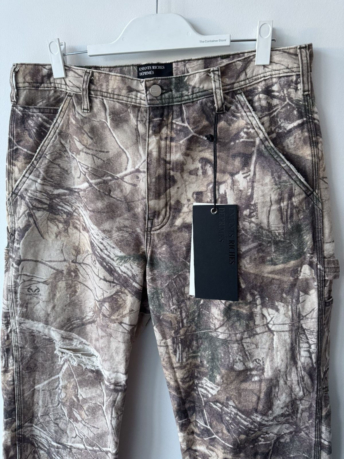 Enfants Riches Deprimes ENFANTS RICHES DEPRIMES REALTREE CARPENTER PAINT PANTS RARE Size US 34 / EU 50 - 4 Thumbnail