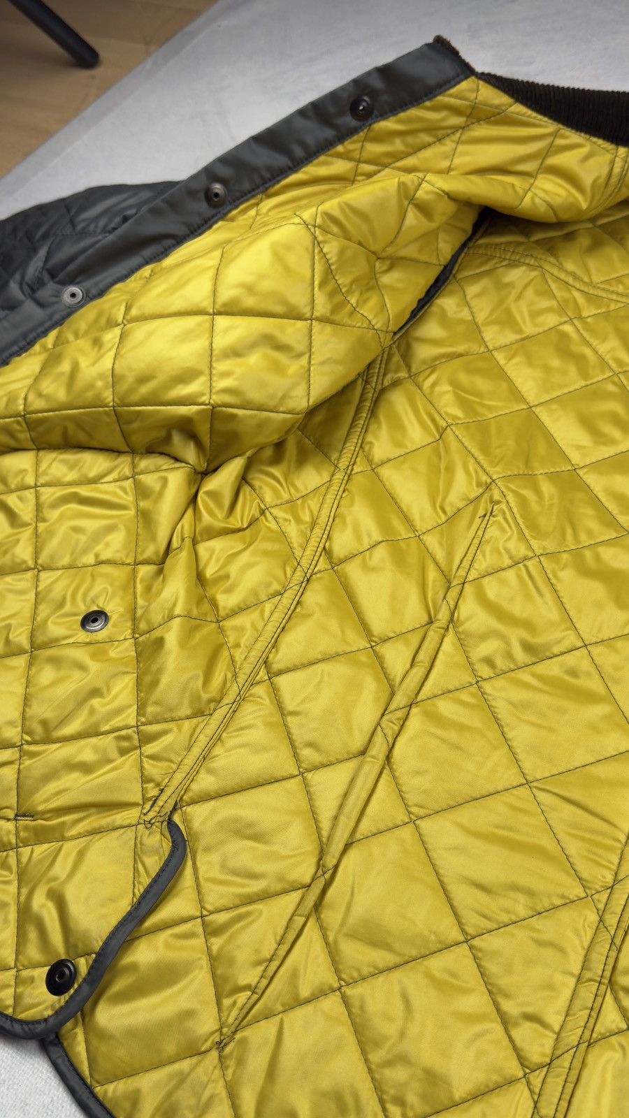 Fred Perry Fred Perry Quilted Jacket Olive Barbour Style Size US S / EU 44-46 / 1 - 5 Thumbnail