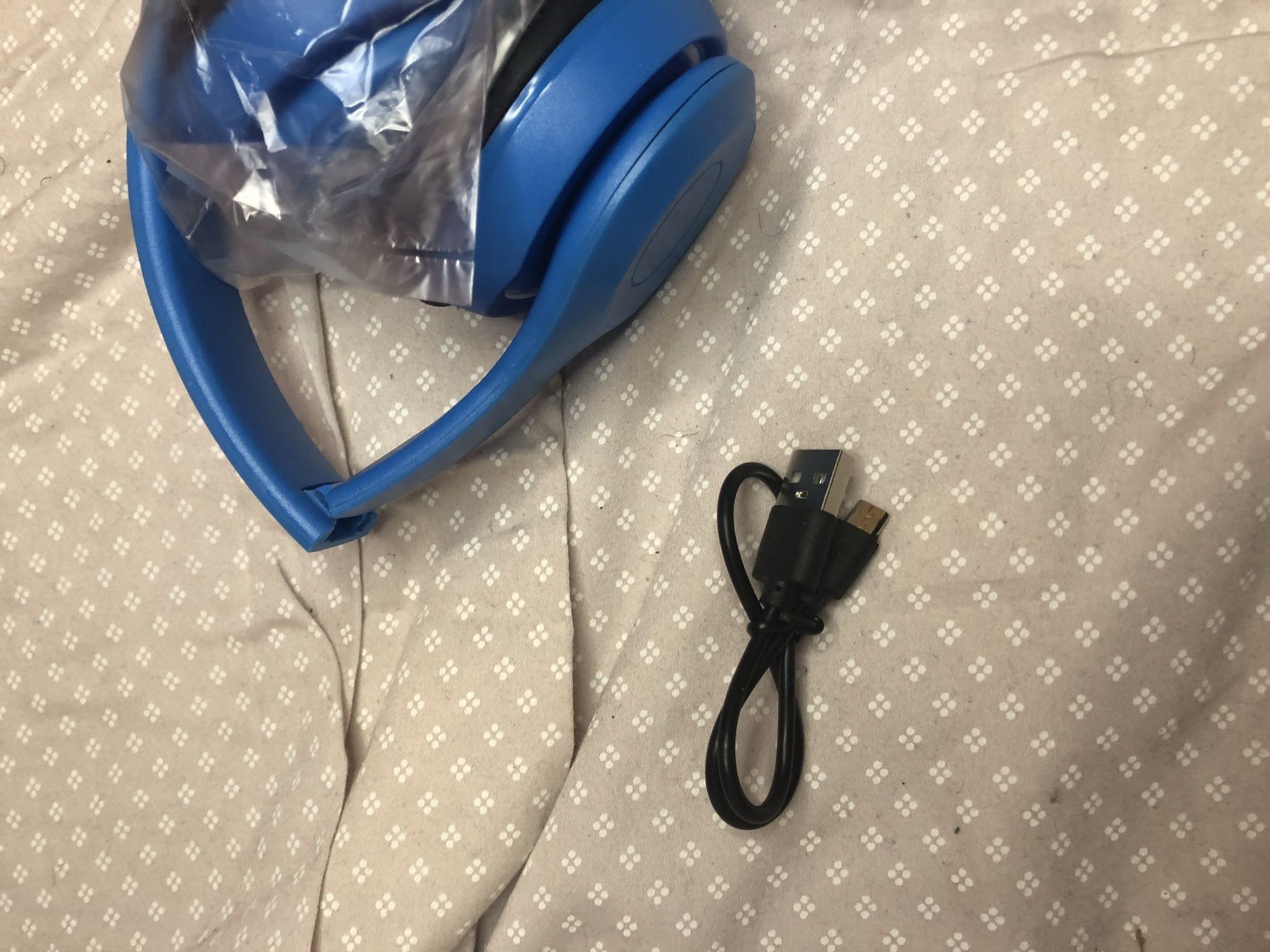 Other Blue Wireless Folding Headphones Size ONE SIZE - 9 Thumbnail