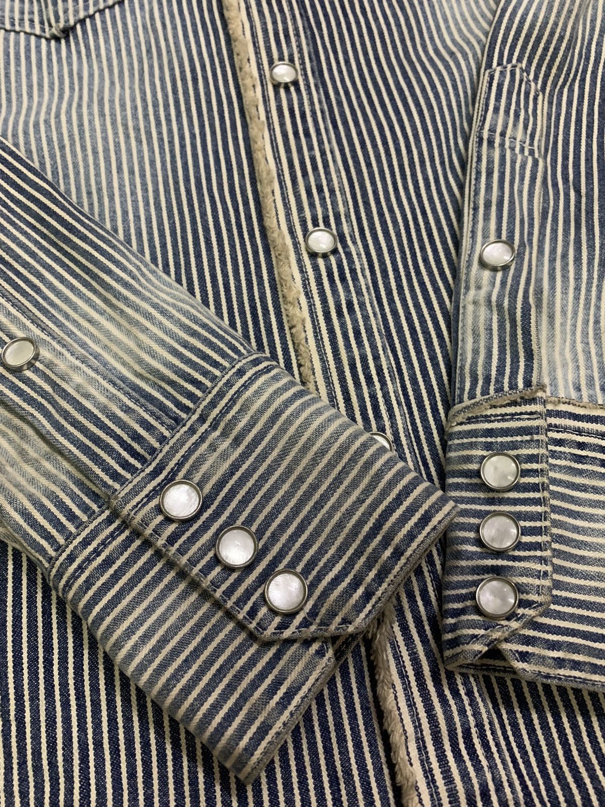 wjk 💥Vintage Wjk Stripe Button Shirt Size US S / EU 44-46 / 1 - 5 Thumbnail