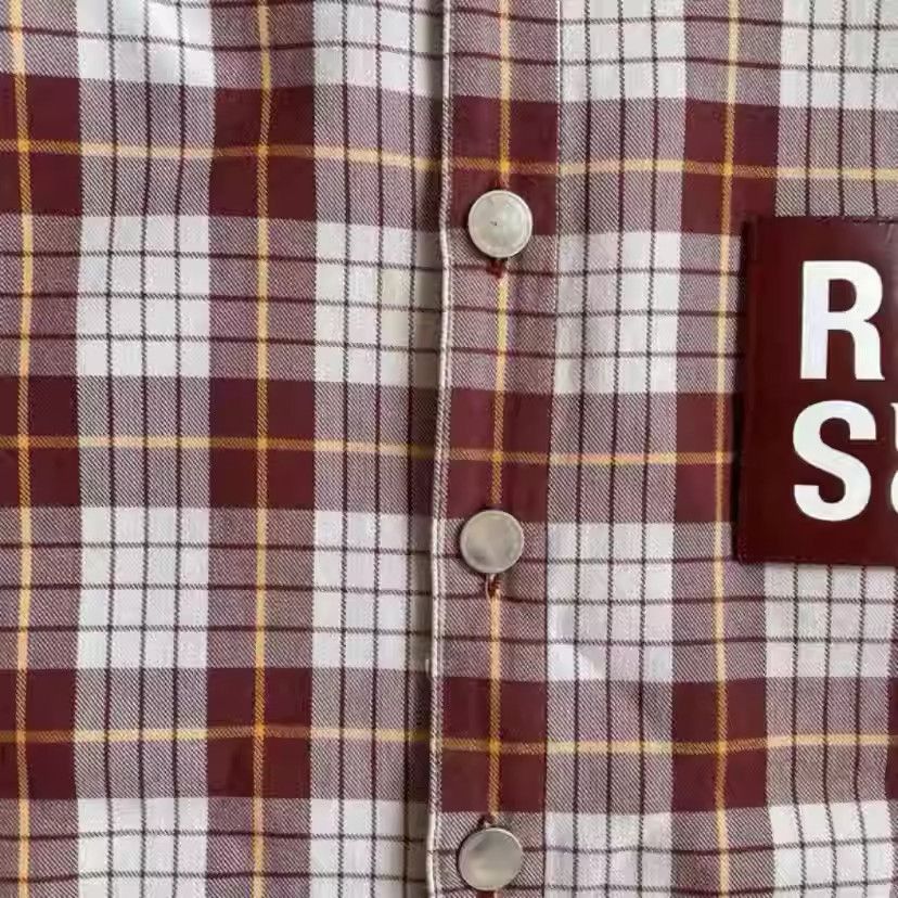 Raf Simons Raf Simons Plaid Leather Shirt Jacket-2505 Size US L / EU 52-54 / 3 - 7 Thumbnail