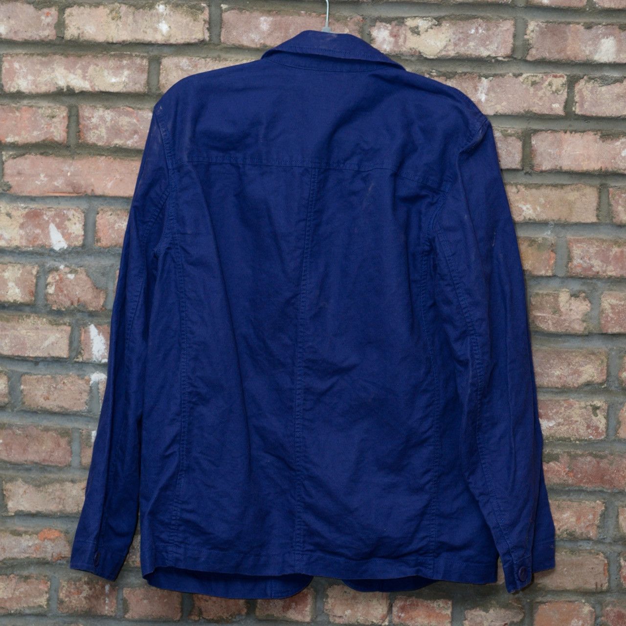 Gap Relaxed Linen-Cotton Blazer Twilight Navy (M) Size 40R - 2 Thumbnail