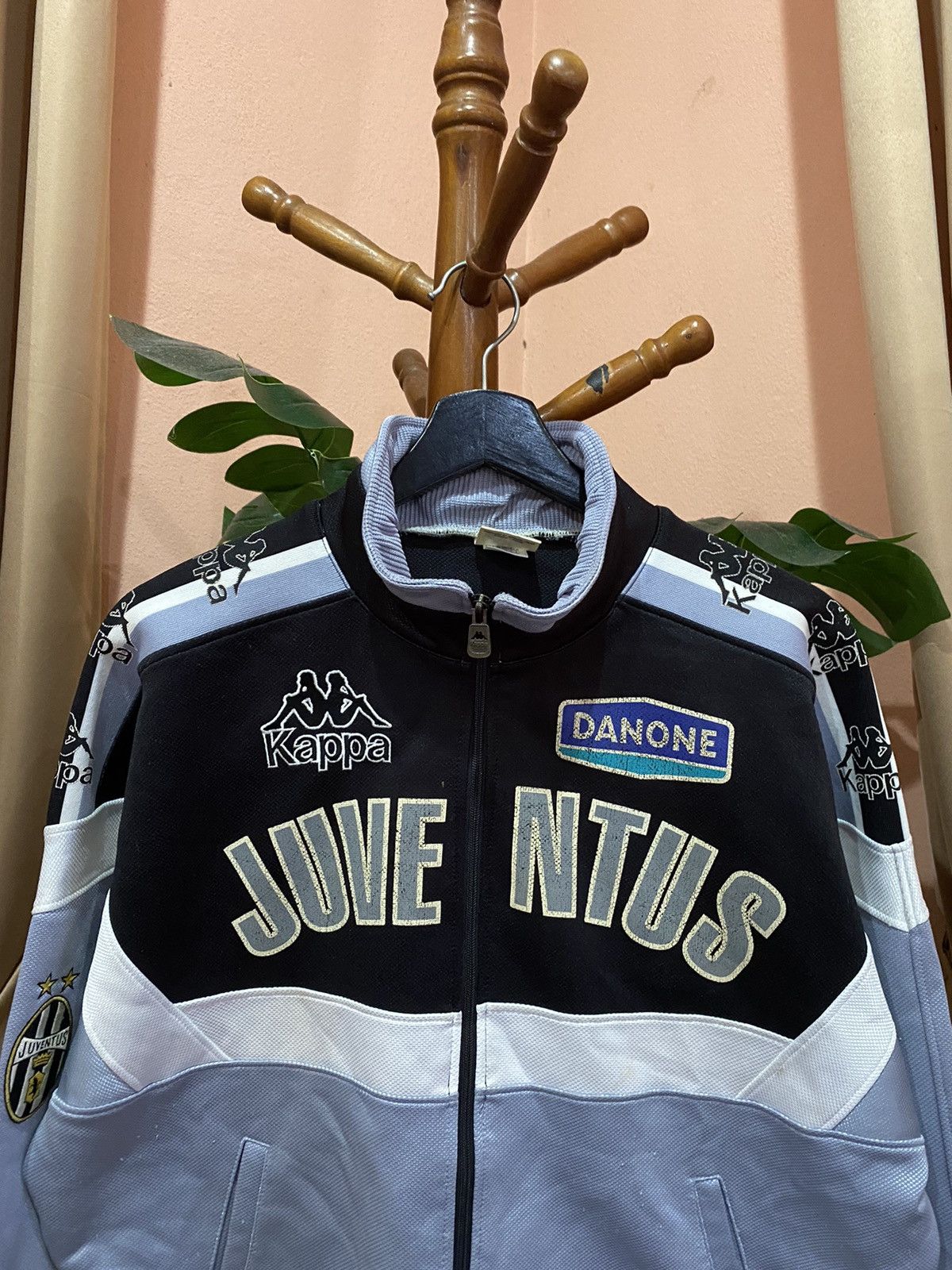 Kappa Vintage Juventus Kappa Danone Jacket Football Memorabilia Size US M / EU 48-50 / 2 - 6 Thumbnail