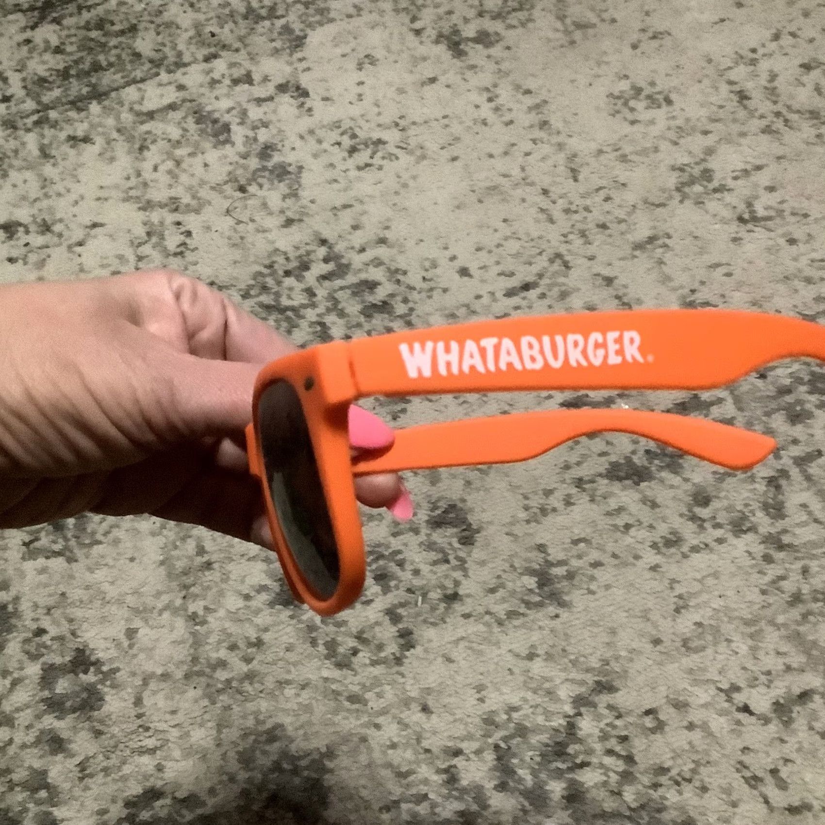 Vintage Whataburger Sunglasses Orange Promo Swag Adult UV400 Size ONE SIZE - 3 Thumbnail
