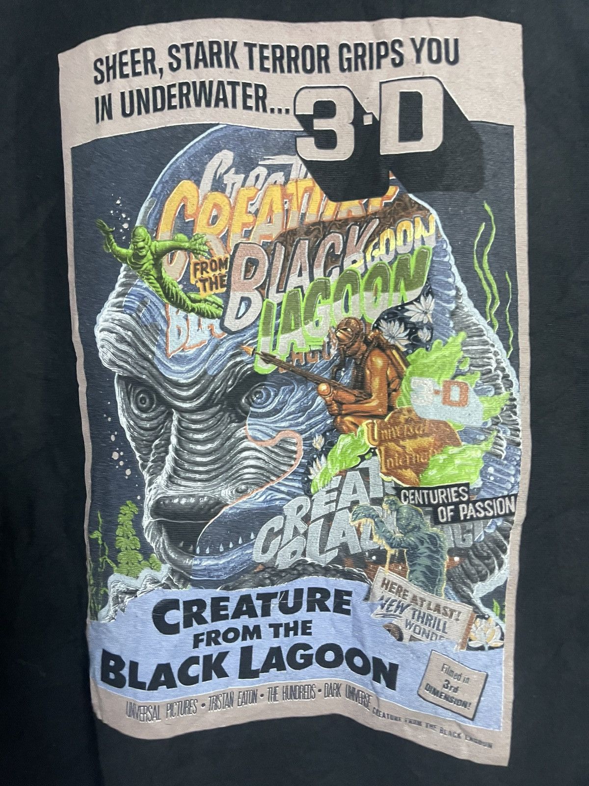 The Hundreds The Hundreds x Universal Monsters Creature Lagoon 3D Hoodie Size US XL / EU 56 / 4 - 12 Thumbnail