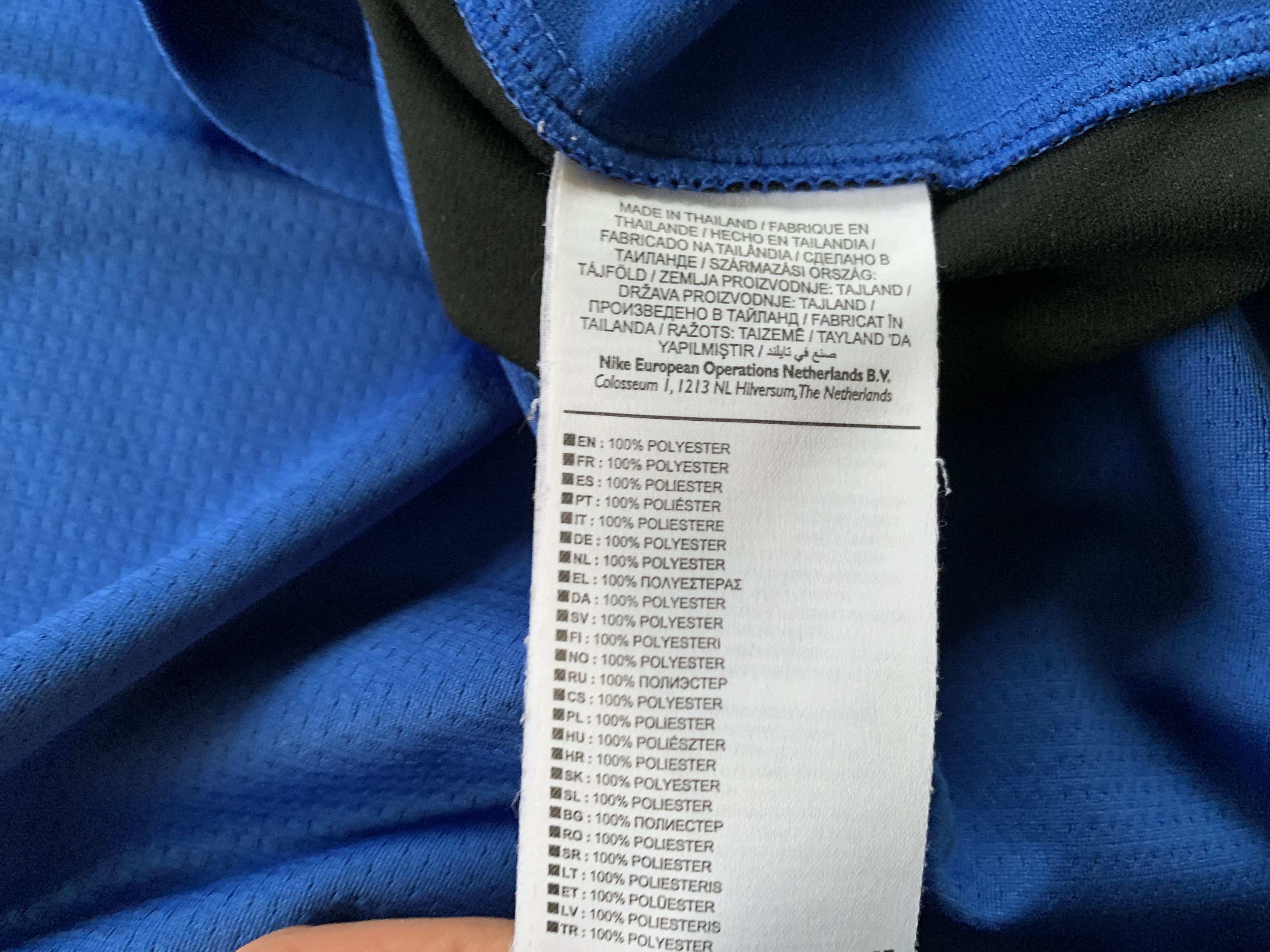 Nike Nike Training Blue Tank Top Sleeveless T Shirt Size US M / EU 48-50 / 2 - 8 Thumbnail
