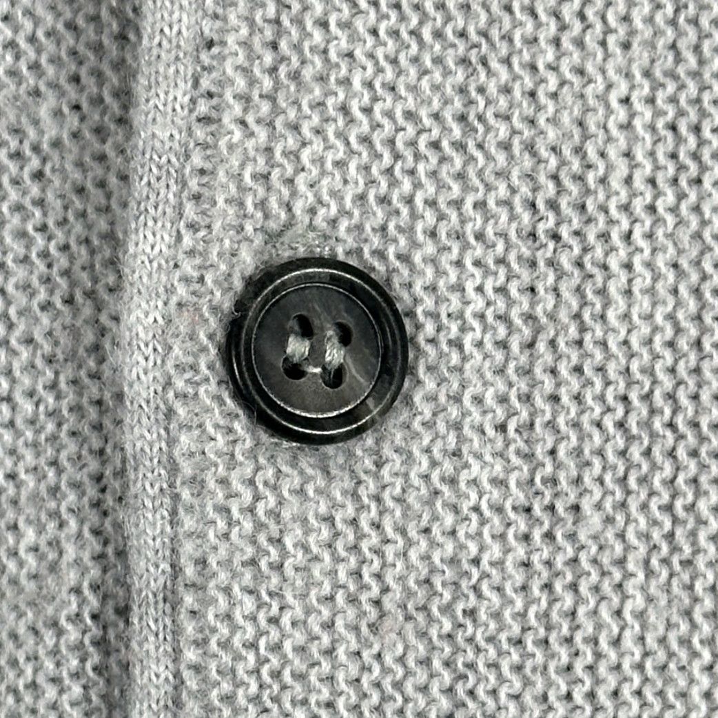 Jantzen VINTAGE Jantzen Cardigan Sweater Men's Gray XL Large USA Made 80s Button Up Knit Cardigan Size US L / EU 52-54 / 3 - 6 Thumbnail