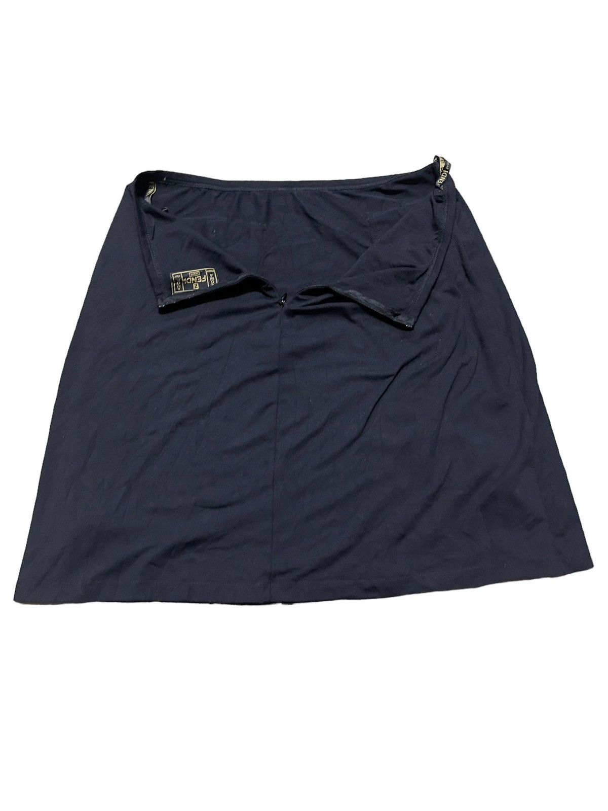 Fendi × Vintage FENDI ROMA ITALY Vintage Mini Skirt Size 27" / US 4 / IT 40 - 3 Thumbnail
