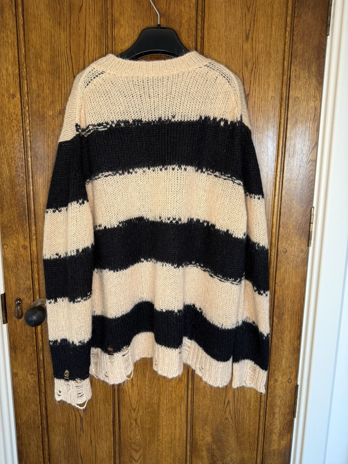 Acne Studios Acne Studios mohair knit sweater distressed grail Size US L / EU 52-54 / 3 - 17 Thumbnail