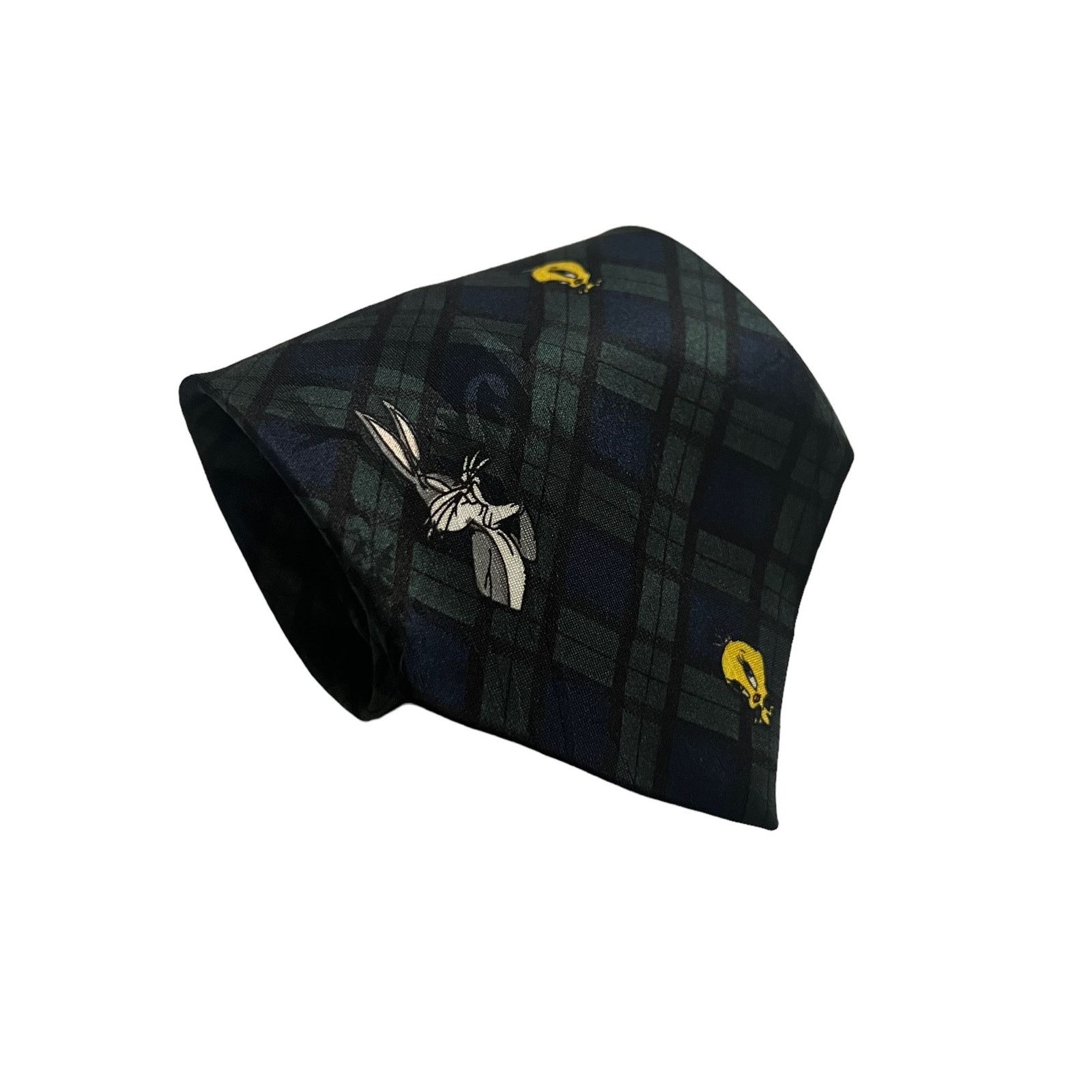 Warner Bros Looney Tunes Tweety Bugs Bunny Daffy Tasmanian Devil Tie Size ONE SIZE - 3 Thumbnail