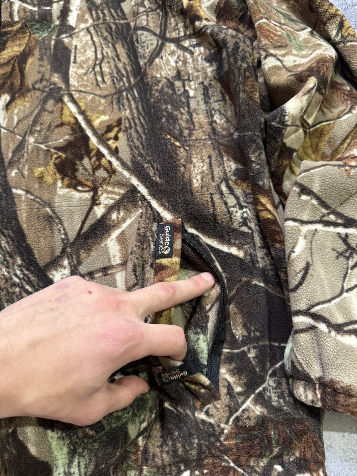 Realtree × Vintage Vintage Real Tree Camo fleece Jacket Y2K Size US XL / EU 56 / 4 - 4 Thumbnail
