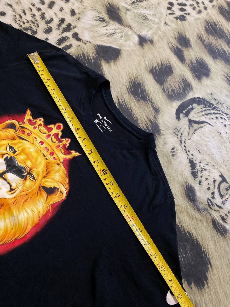 Nike THE NIKE TEE big print T-Shirt Streetwear Y2K Vintage black Size US M / EU 48-50 / 2 - 11 Thumbnail