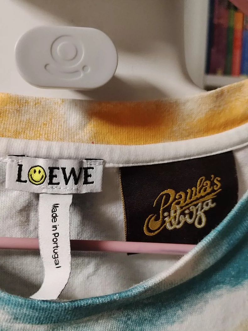 Loewe LOEWE x Smiley co-branded tie-dye short sleeve T-shirt Size S / US 4 / IT 40 - 4 Thumbnail