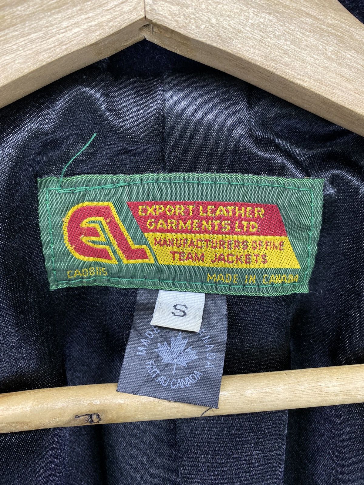 Vintage Vintage Export Leather Garments Wool Jacket Size S / US 4 / IT 40 - 8 Thumbnail