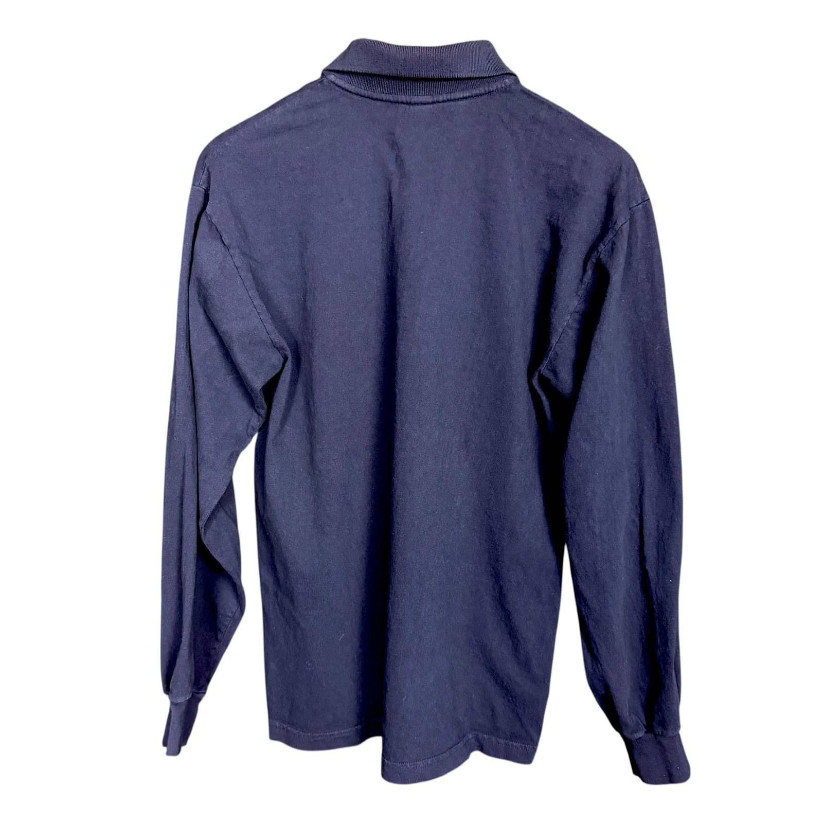Los Angeles Apparel Chamberlain Coffee Shop Employee Promo L/S Blue Polo Shirt S Size US S / EU 44-46 / 1 - 3 Thumbnail