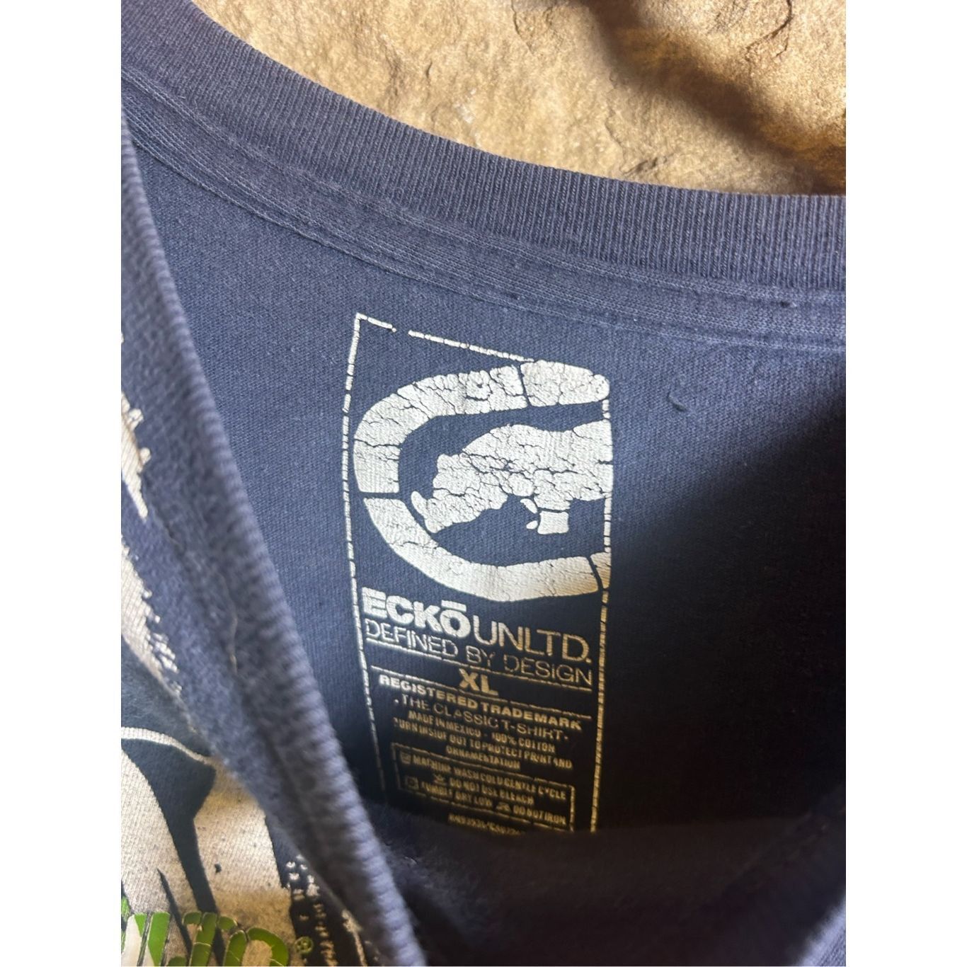 Ecko Unltd. Vintage Y2K Ecko Unlimited Unltd. Punk rock Grunge Tshirt AO Size US XL / EU 56 / 4 - 2 Thumbnail