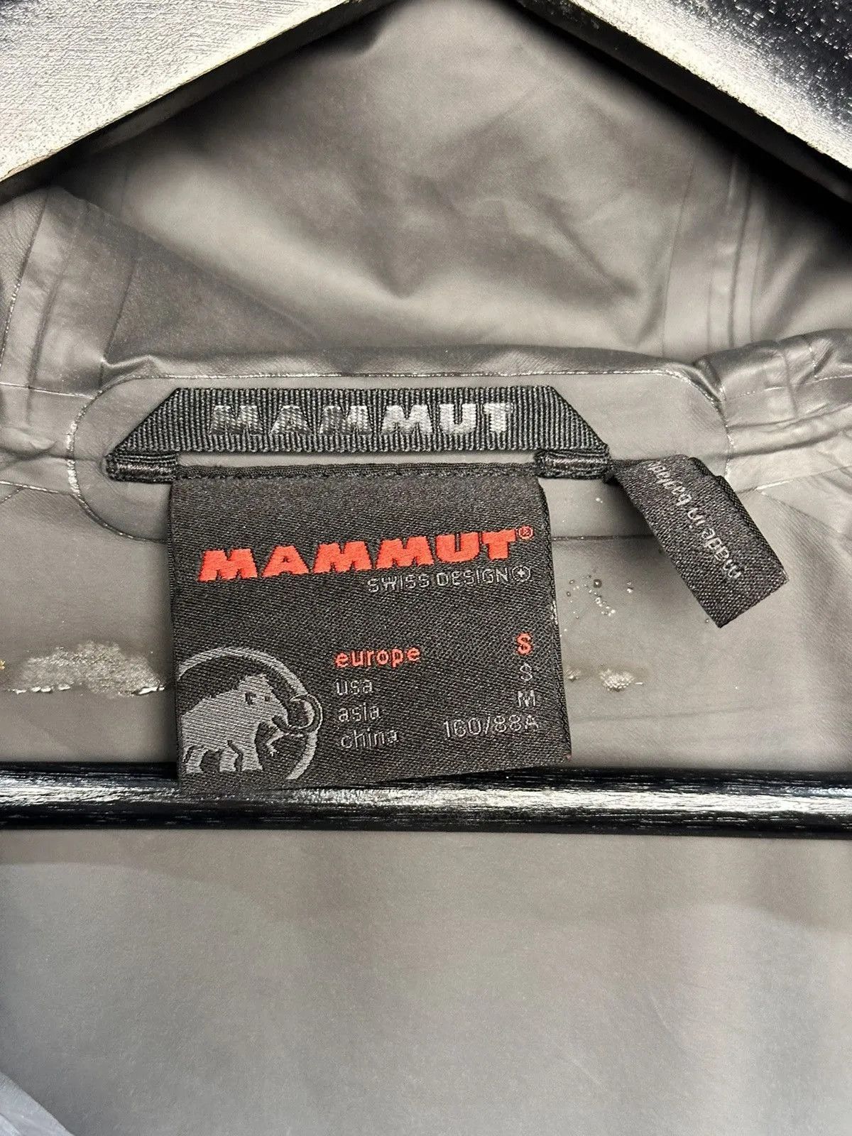 Goretex Mammut Black Shell Jacket Gore-Tex Outdoor Techwear Size S / US 4 / IT 40 - 11 Thumbnail