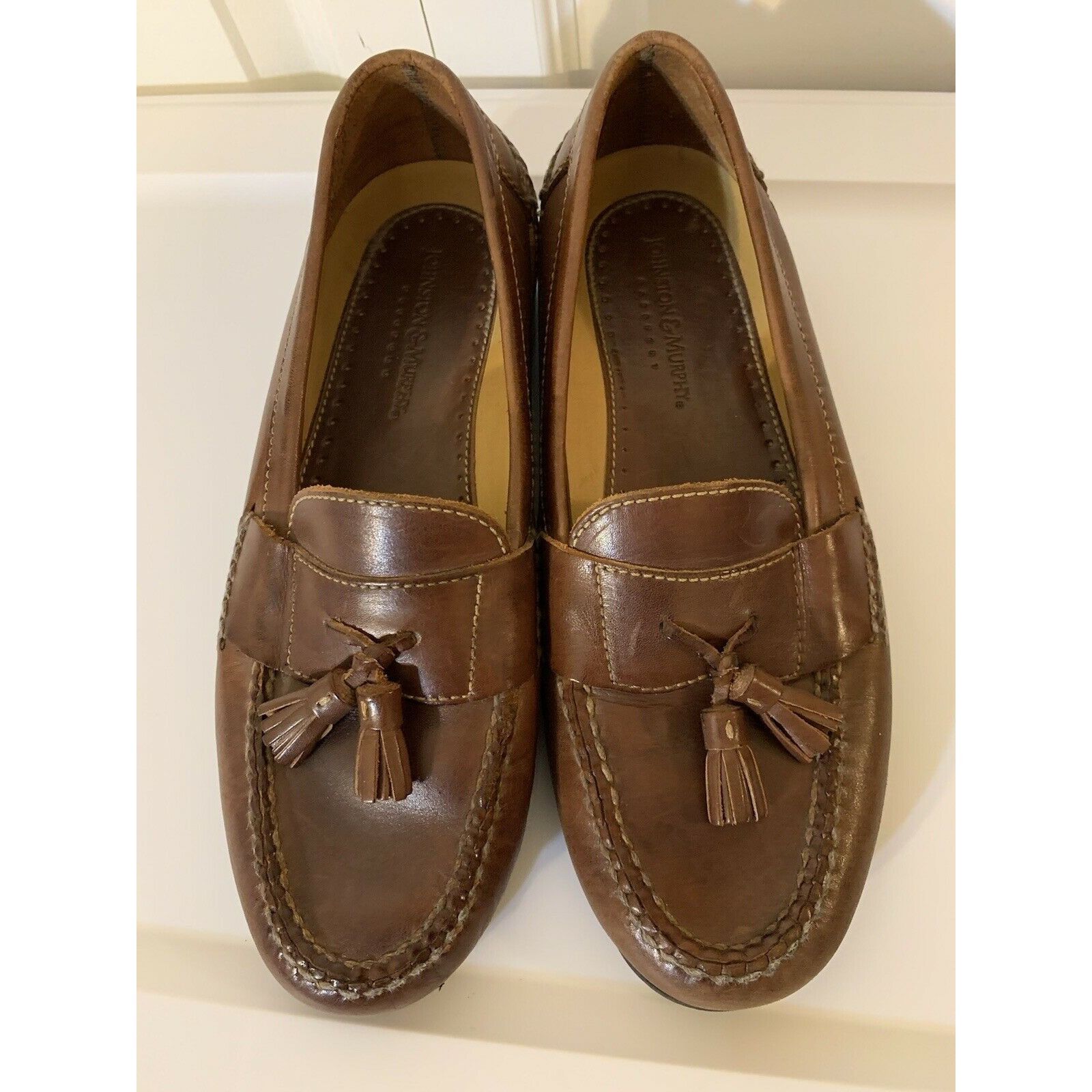 Johnston & Murphy Johnston & Murphy Passport Tasselled Slip On Loafers Shoes M Size US 9 / EU 42 - 3 Thumbnail