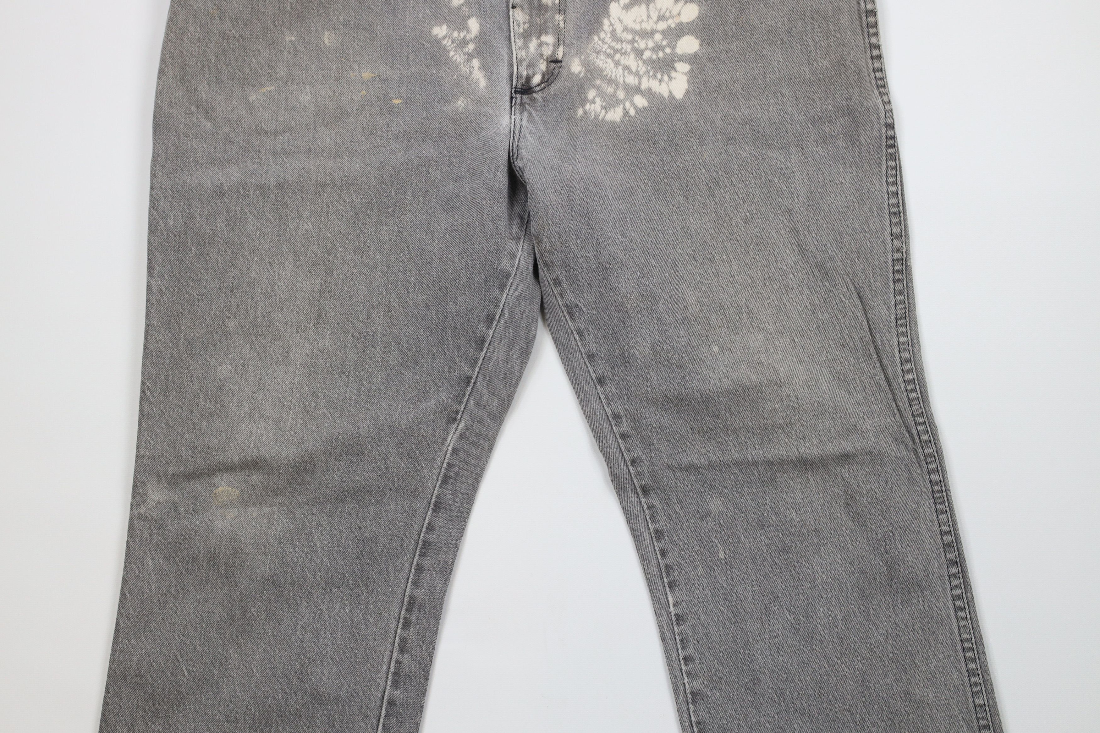 Vintage Vintage 90s Streetwear Flared Bootcut Denim Jeans Gray USA Size US 40 / EU 56 - 3 Thumbnail
