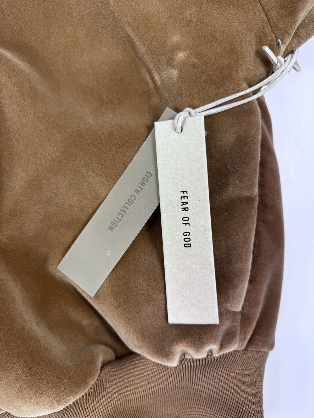 Fear of God VELVET ZIP UP OVERSIZED JACKET Size US S / EU 44-46 / 1 - 6 Thumbnail