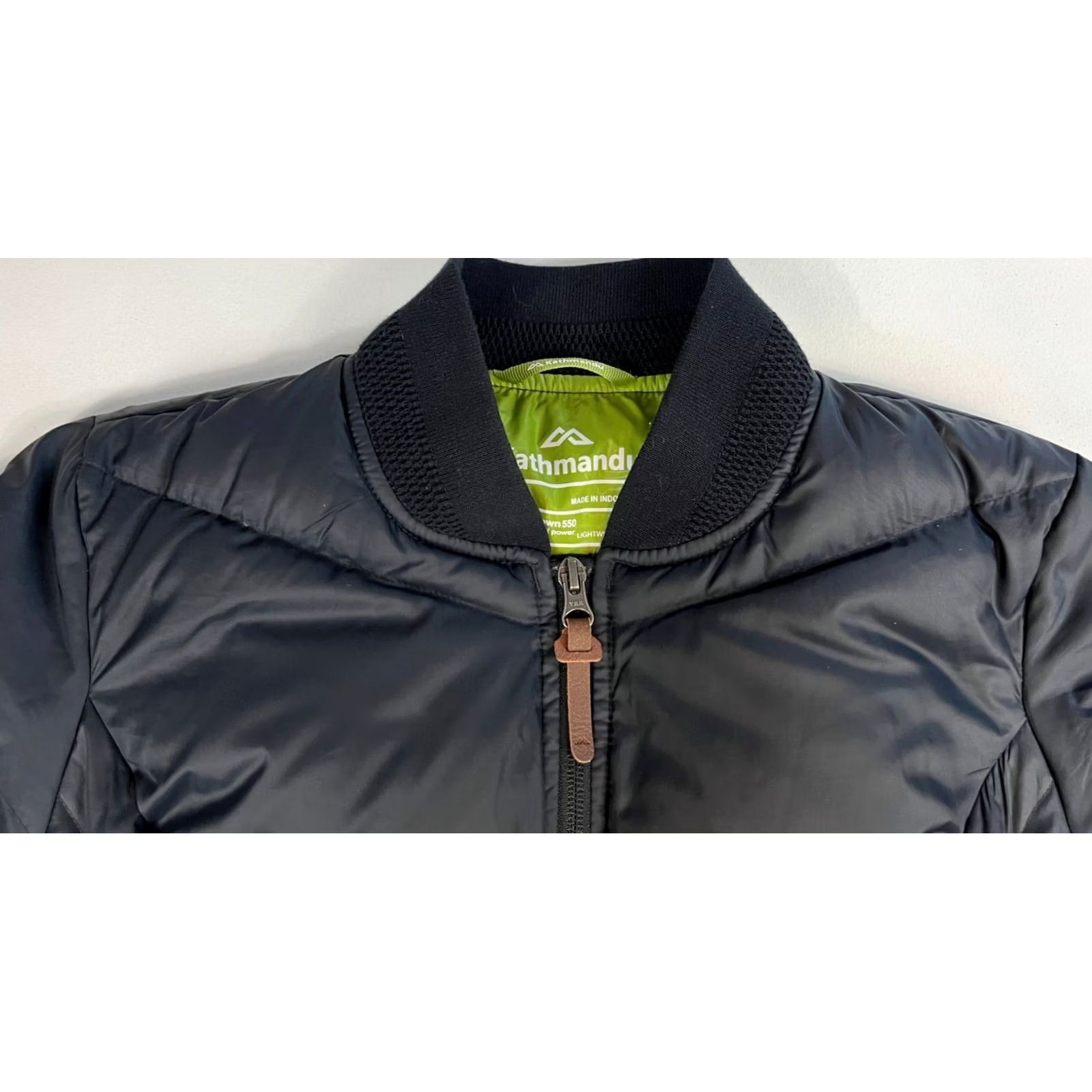 Kathmandu VINTAGE Kathmandu Women's Down Bomber Jacket Sz 8 Black Quilted Fall Winter Cozy Casual Mens? Size M / US 6-8 / IT 42-44 - 7 Thumbnail