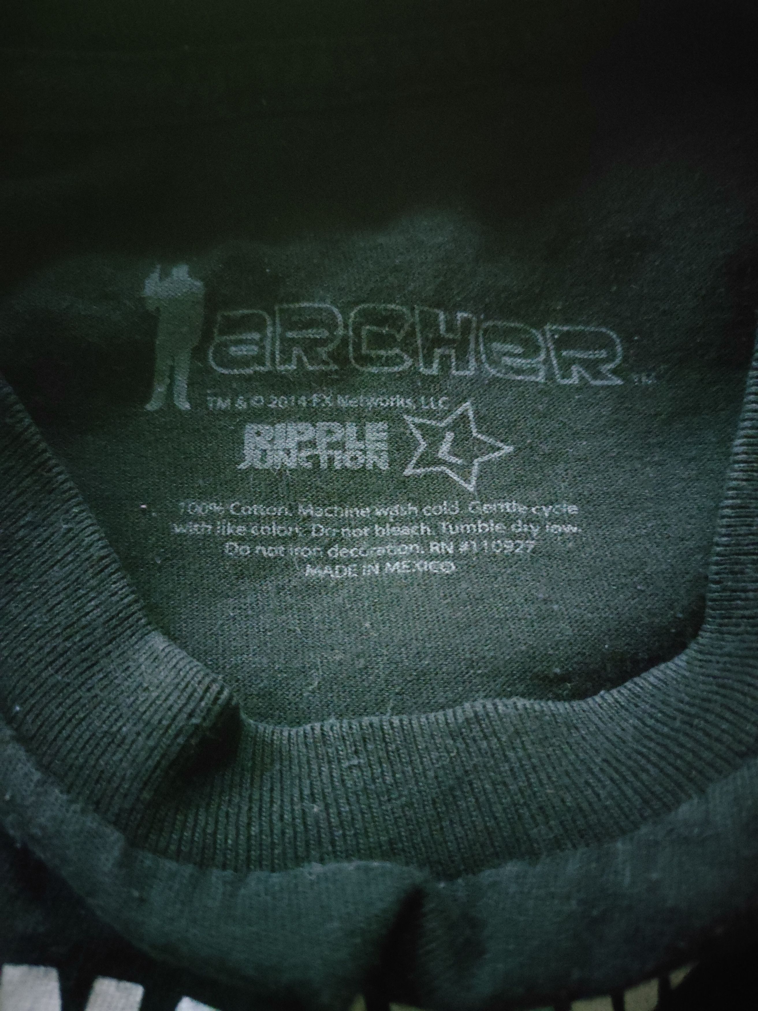 Vintage Archer TV Show 2014 Official Merch Very Rare Tee Size US L / EU 52-54 / 3 - 5 Thumbnail