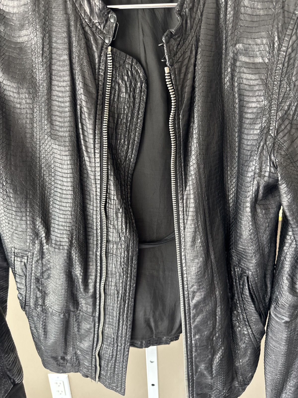 Rick Owens Rick Owens Snakeskin Jacket size M Size US M / EU 48-50 / 2 - 18 Thumbnail