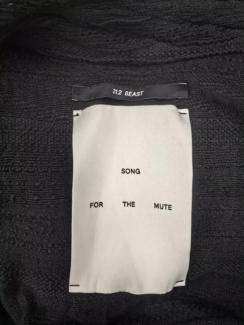Song For The Mute jacket