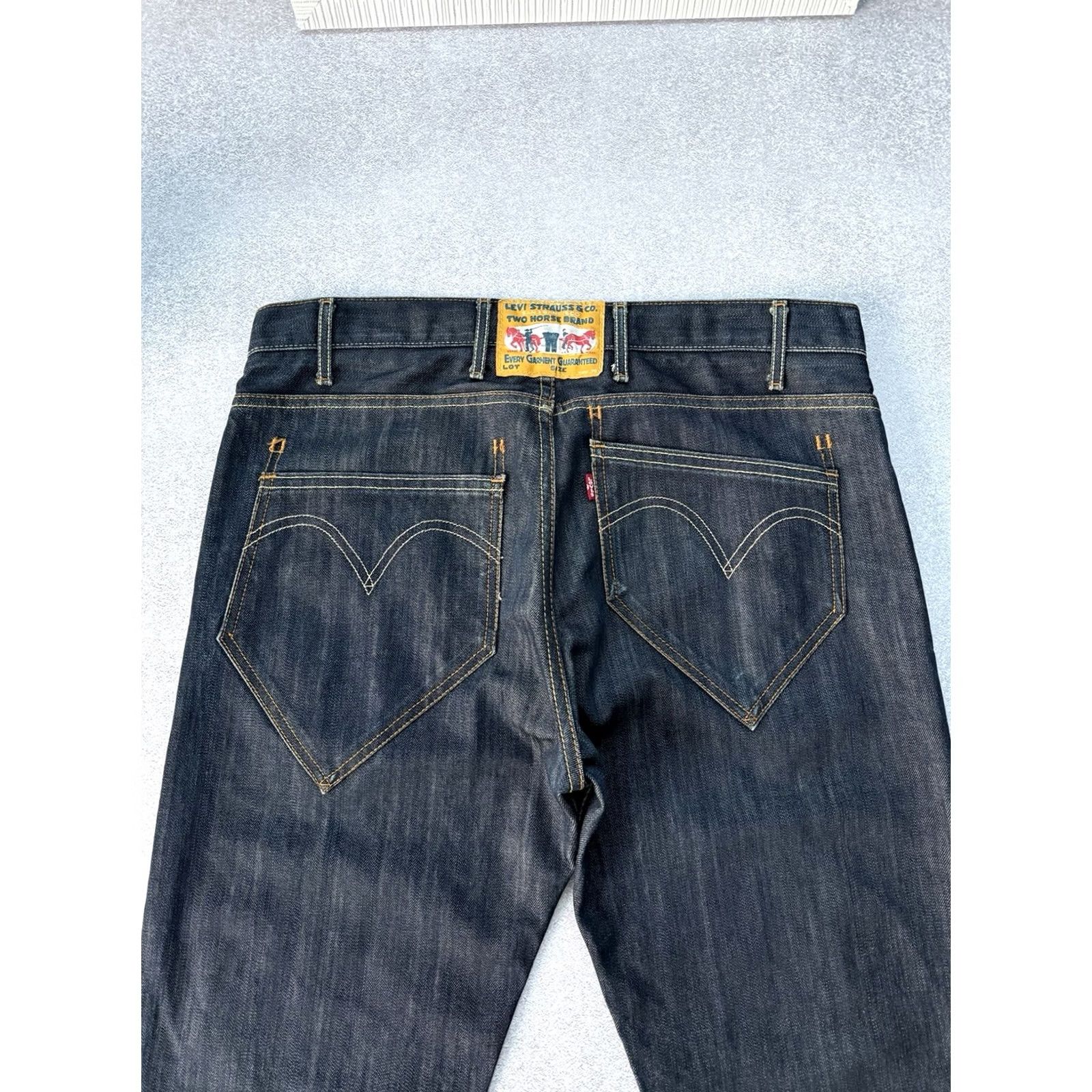 Levi's VINTAGE Levi’s Engineered Jeans Denim 506 Men’s Blue Hanna? Size US 31 - 7 Thumbnail