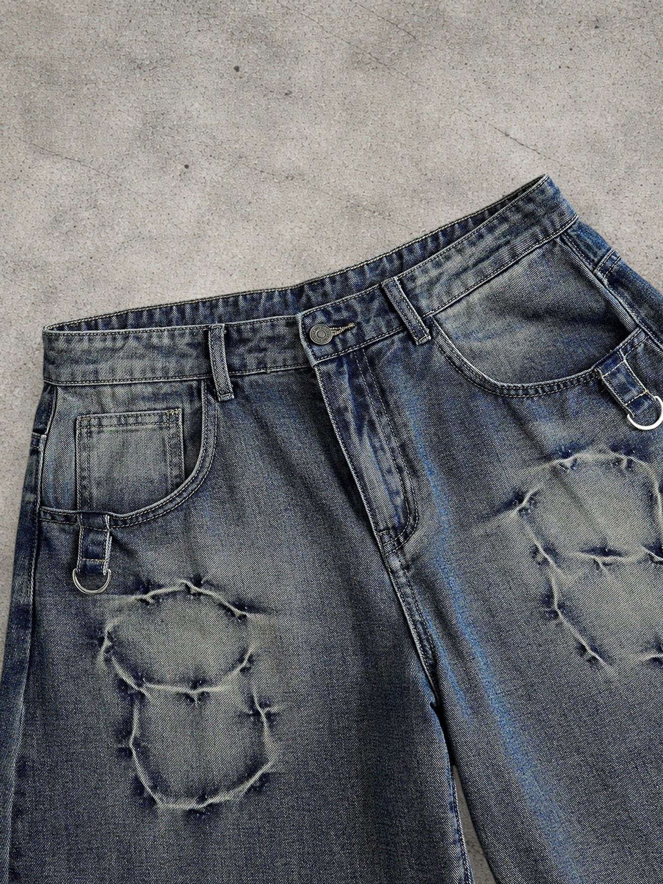 Japanese Brand Washed baggy jeans Size US 32 / EU 48 - 3 Thumbnail