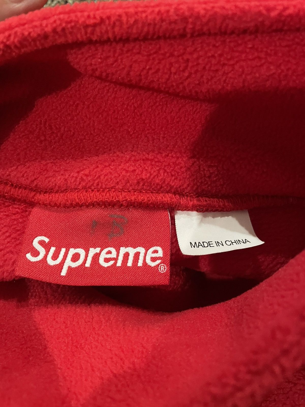 Supreme Supreme Polartec Mock Neck Pullover (Small) Size US S / EU 44-46 / 1 - 5 Thumbnail