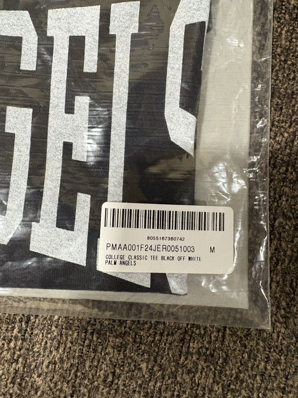 Palm Angels Palm Angels College Classic Tee Size US M / EU 48-50 / 2 - 4 Thumbnail