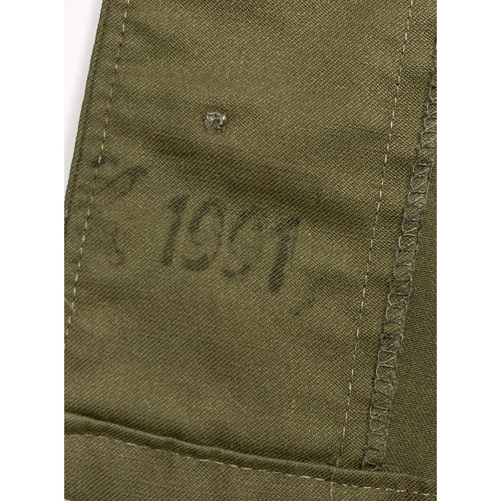 Vintage VINTAGE OZKN PRESEV Czech Republic Field Jacket Coat - Military-Style Army Green, 1991 90s, Size 42, Men, Canvas Utility Outerwear Size US XS / EU 42 / 0 - 4 Thumbnail