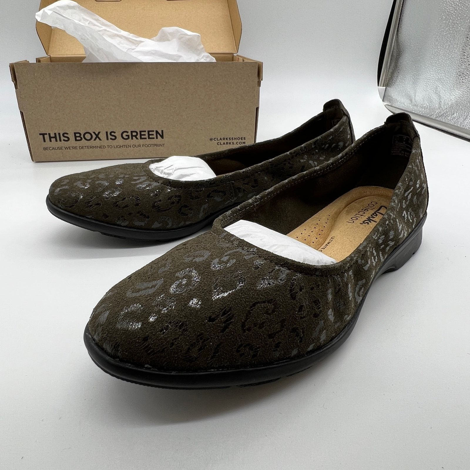 Other Clarks Collection Flexible Slip-On Flats Size 7 Medium Size US 7 / IT 37 - 3 Thumbnail